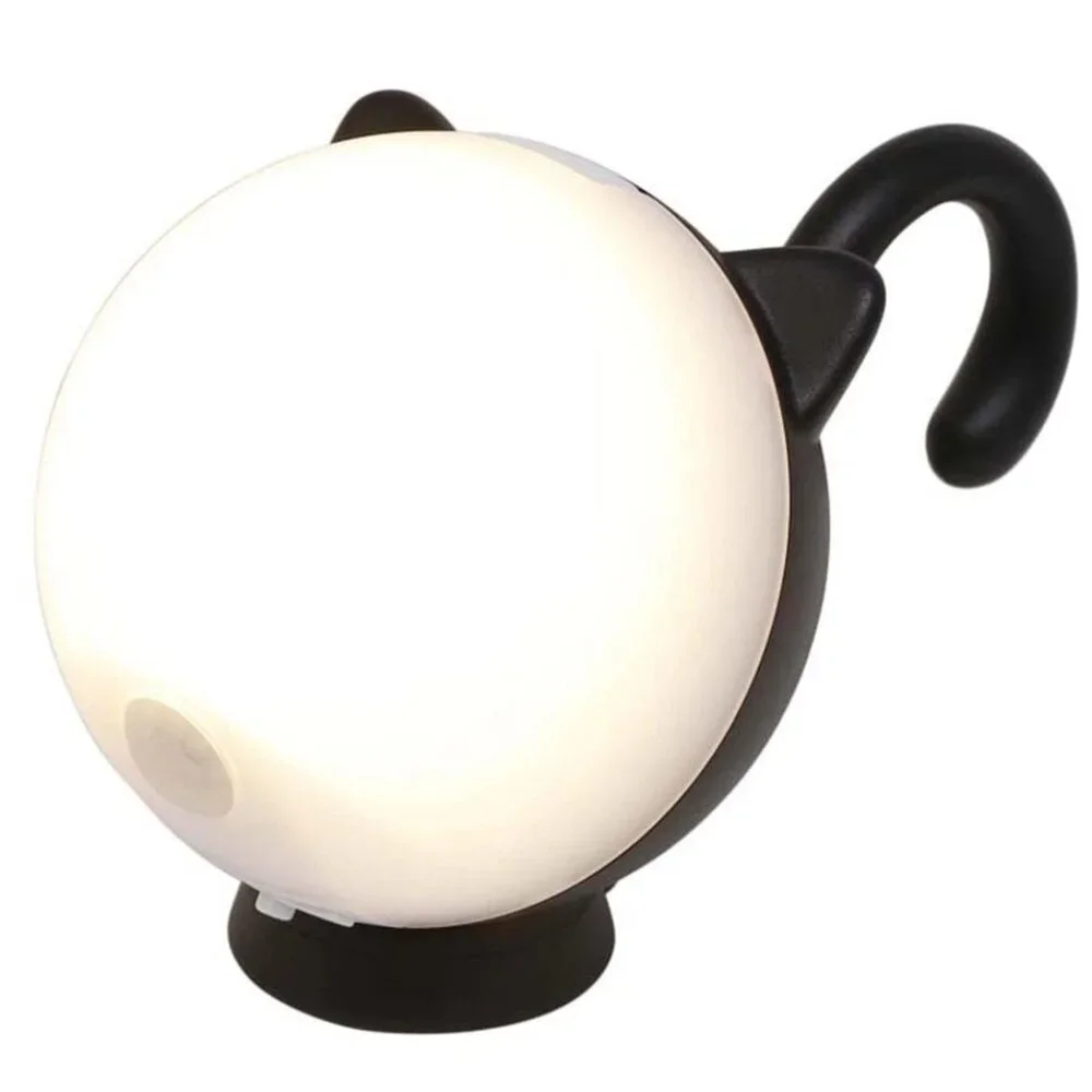 NEW Musashi Rechargeable Kitten Night Light Black Ears